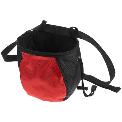 Material Chalk Bag One-Hand Open Climbing Chalk Pouch for Boys and Girls Adults
