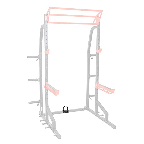 Sunny Health & Fitness Power Cage Squat Rack Attachments for Home Gym | Strength Training, Expanded Workout Variety, Durable Construction, Secure Fit, Quick Installation, Versatile Exercise Support - style: U-Ring