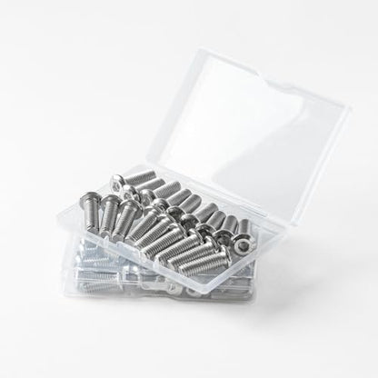 1/4-20 x 3/4" (40 Pack) Flat Head Hex Socket Cap Screws Bolts, 304 Stainless Steel 18-8, Hex Drive, Bright Finish, Fully Machine Thread - size: 1/4-20 x 3/4"