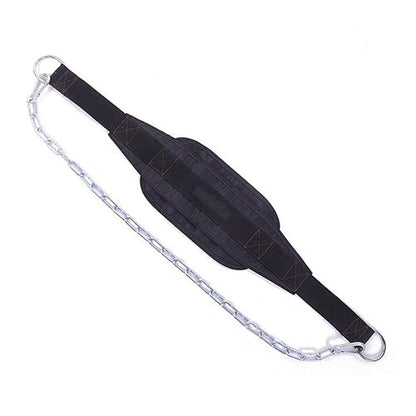 Powerlifting Dip Belt Steel Chain Clip Dipping Power Belt Weight Training Bodybuilding Gear