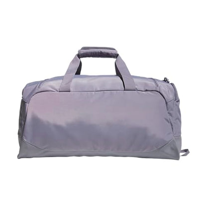 adidas Defender 5 Duffel Bag for Sports, Gym and Travel, Slate Grey/Silver Metallic, OSFA - color: Slate Grey/Silver Metallic/Medium 59L, style: Medium 59l