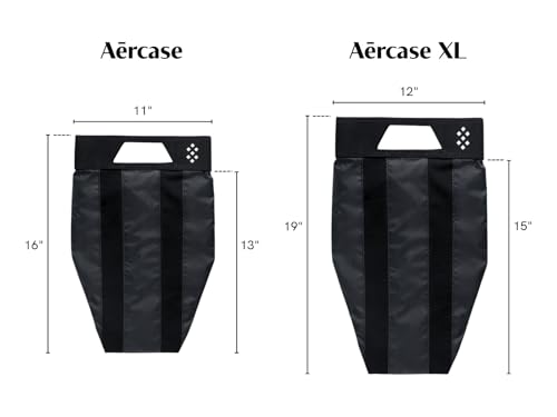 Salt Aērcase Smell Proof Cleat Bag – XL Size - Athletic Soccer & Golf Shoe Bag for Smelly Cleats & Gym Shoes- Durable, Water-Resistant, & Easy to Clean