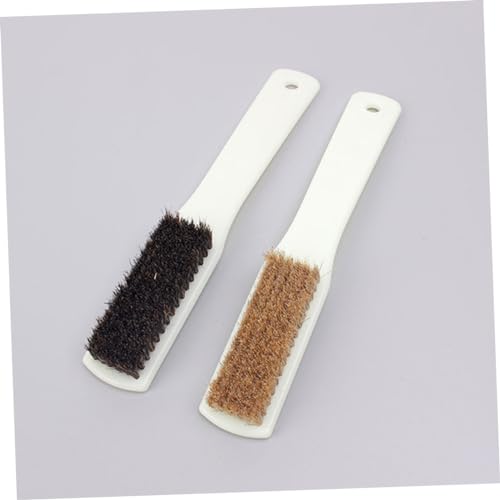 Zerodeko 16pcs Bouldering Brush Sturdy Handle for Rock Cleaning Walnut Stone Cleaning Tool Coarse Wild Boar Bristles for Climbing Holds and Chalk Removal