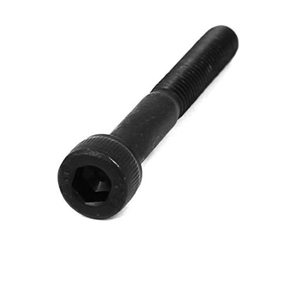uxcell M5x40mm 12.9 Alloy Steel Hex Socket Screws Partially Threaded Bolt Black 10Pcs - size: M5x40mm