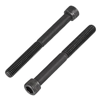 uxcell 3/8-16x3-1/2" Hex Socket Head Cap Screw Bolts 12.9 Grade Alloy Steel 5pcs - size: 3/8x3-1/2"