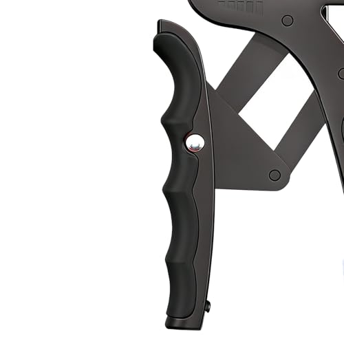 Adjustable Grip Strength Trainer - Hand Muscle Training Equipment 11-364 Lbs, Gym Grip Strengthener | For Exercise, Fitness, Weightlifting, Climbing - color: Black