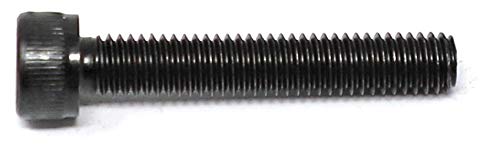 iexcell 25 Pcs M6 x 35mm Thread Pitch 1 mm Alloy Steel 12.9 Grade Hex Socket Head Cap Screws Bolts Kit, Black Oxide Finish - size: M6 x 35mm