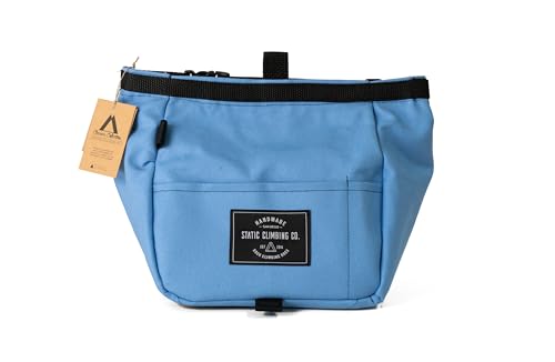 STATIC Chalk Bucket for rock climbing -Bouldering Chalk Bucket - color: Sky Blue