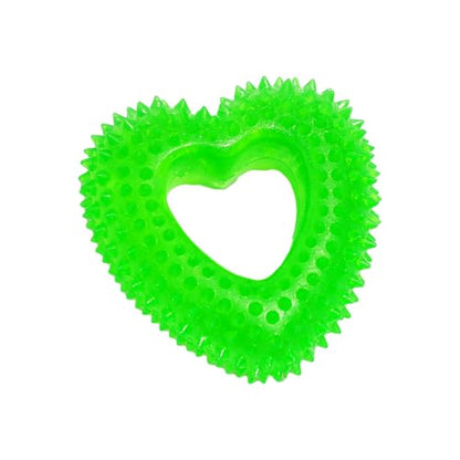 Heart-Shaped Hand Acupressure Massager 5EA – Portable Palm Reflexology Grip Trainer for Stress Relief, Focus & Hand Health – Soft Flexible PVC Spiky Massage Ball 2.2 × 2.5 × 0.8 in, 1.34 oz