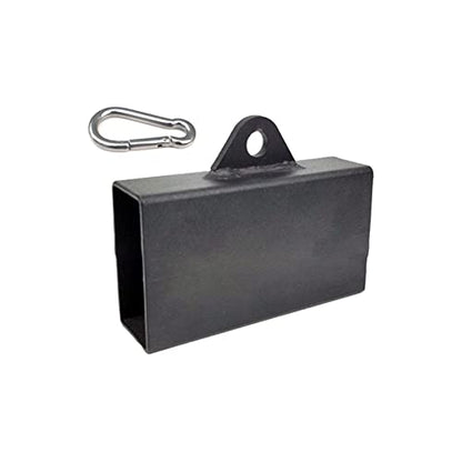 Pinch Block with Carabiner Devices Easy Using Finger Hanging Steel Grip Strength Training for Workout Forearm Training Gym Climbing, B