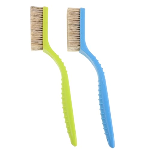 2pcs Bouldering Chalk Brush - Long Handle Rock Climbing Brush Tool for Indoor Outdoor - Rock Climbing and Bouldering Cleaning Accessories