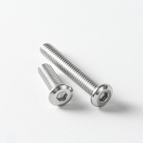 3/16-24 x 2" (30 Pack) Flat Head Hex Socket Cap Screws Bolts, 304 Stainless Steel 18-8, Hex Drive, Bright Finish, Fully Machine Thread - size: 3/16-24 x 2"