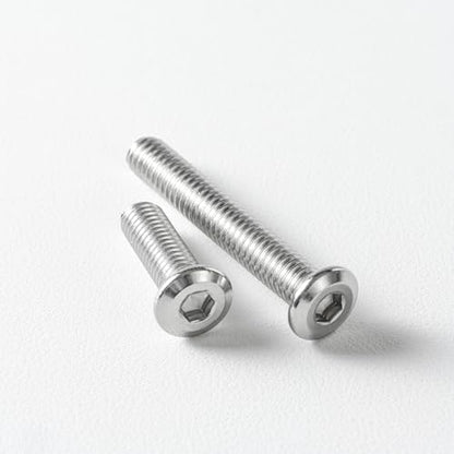 1/4-20 x 3 (10 Pack) Flat Head Hex Socket Cap Screws Bolts, 304 Stainless Steel 18-8, Hex Drive, Bright Finish, Fully Machine Thread - size: 1/4-20 x 3"
