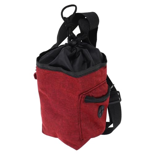 SUPVOX Chalk Bag for Rock Climbing and Gymnastics Zippered Pocket Multiuse Design for Bouldering and Weightlifting Activities