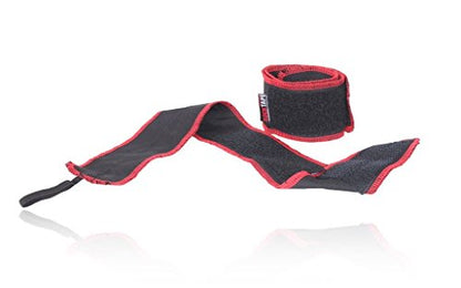 RockTape Wrist Wraps for Weight-Lifting & Exercise, Competition Grade, Designed by Jason Khalipha - color: Black