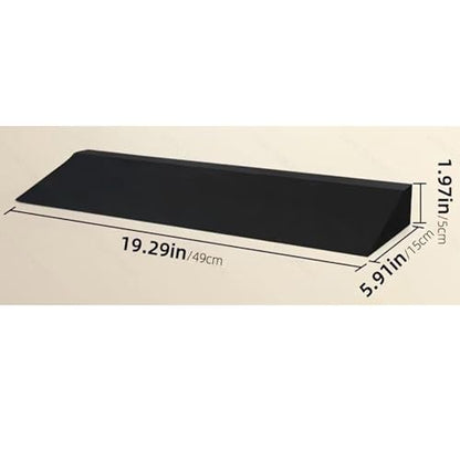 Squat Wedge Block Anti Slip Wide Squat Ramp for Strength Practice Home Gym