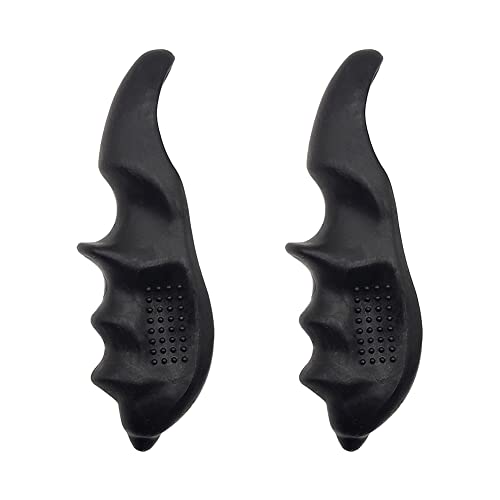 Magik 1-2PC Thumb Energy Saver Massager Fascia Original Point Position Massage Tool (2 Pack, Black) - color: Black, size: 2 Pack