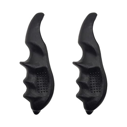 Magik 1-2PC Thumb Energy Saver Massager Fascia Original Point Position Massage Tool (2 Pack, Black) - color: Black, size: 2 Pack