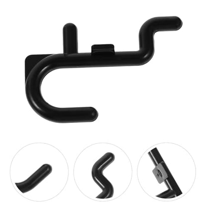Mobestech 20pcs Plastic Pegboard Hooks for Hanging Tools, Universal Peg Board Hangers for Garage and Workshop Storage, Sturdy Shelving Hooks for Wall Hanging Boards