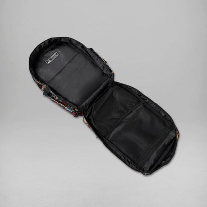 WOLFpak 35L Athletic Gym Backpack - Durable 1000D Waterproof Oxford Material with MOLLE Webbing, Laptop Pocket - color: Deadly Sharp