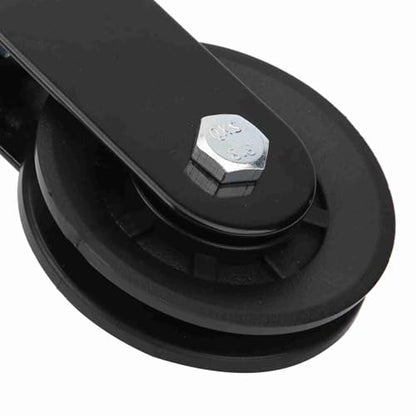 Fitness Equipment Bracket Pulley Set with Mute Hanging Wheel, Sturdy and Durable, for Indoor and Outdoor Workouts