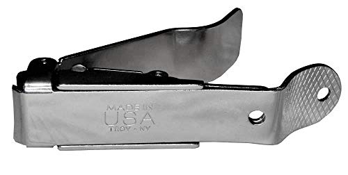 No-mes Toenail Clipper, Made in USA, Catches Clippings, Patented Ergonomic Grip, Built-in Nail File