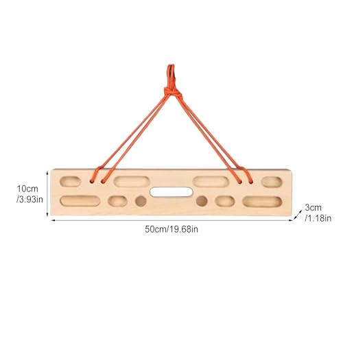Hangboard Rock Climbing Multi-Grip Heavy Duty | Climbing Hangboard Doorway Mount for Climbers Beginner Men Women Home Gym Indoor Fitness Workout