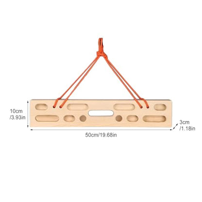 Climbing Hangboard Heavy Duty Portable Trainer | Climbing Hangboard Doorway Mount for Climbers Beginner Men Women Home Gym Indoor Fitness Workout