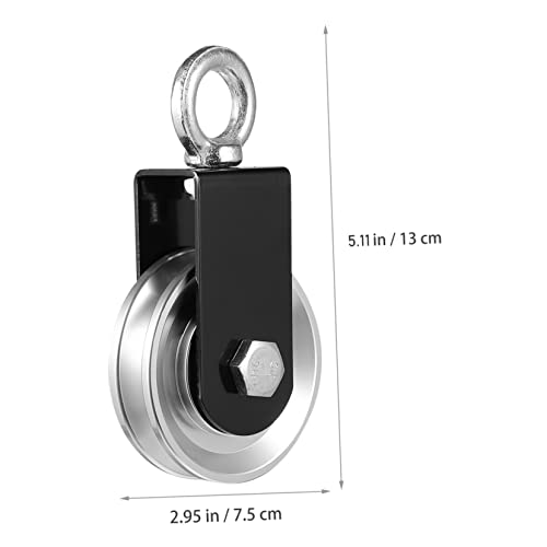 Silent Swivel Groove Wheel Pulley for Fitness Training Adjustable Bearing Lifting System Strength Training Accessories for Gym Equipment