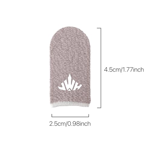 10 Pack Silver Fiber Dedales Gamer Anti Slip Sweat Proof Gaming Finger Sleeves Cots Mobile Phone Gloves Guantes para Durable Thumb Covers for Pubg (Pink 10-Pack + Storage Box) - color: Pink 10-Pack + Storage Box