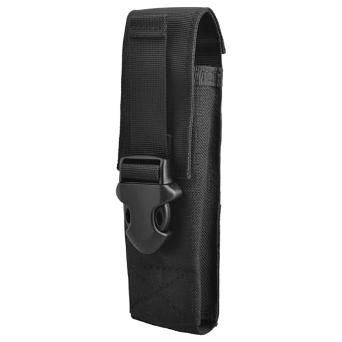 TRIWONDER Tactical Phone Pouch Molle, Smartphone Holster Bag EDC Utility Cellphone Lock Card Holder Organizer Fit for Waist Belt Case - color: 12 Black
