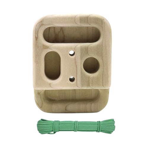 SM SunniMix Climbing Hangboard with Fingerboard Strength Training Equipment Portable Wooden Material Suitable for Home Climbing Gym RVs