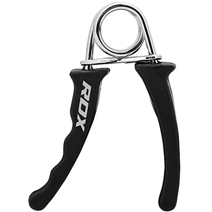 RDX Hand Gripper Finger Strengthener, Grip Strength Trainer, Exerciser for Wrist Forearm and Finger Strength for Athletes, Exercising for Home Gym Training Equipment - size: Single