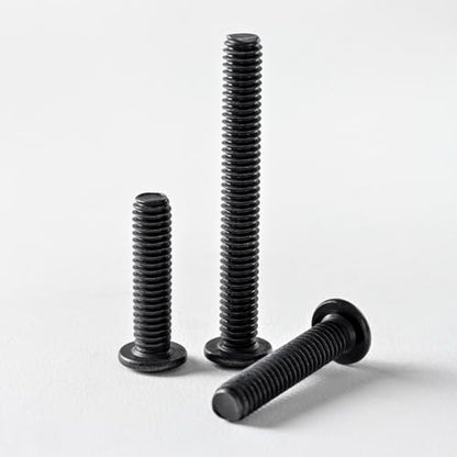 1/4-20 x 3 (10 Pack) Flat Head Hex Socket Cap Screws Bolts, Black Oxide 304 Stainless Steel 18-8, Hex Drive, Bright Finish, Fully Machine Thread - size: 1/4-20 x 3"