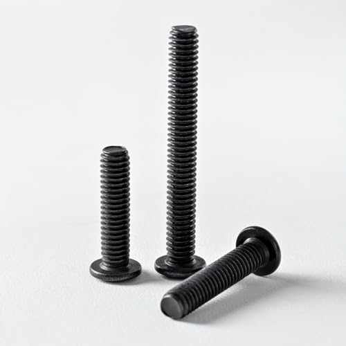 1/4-20 x 5/8" (40 Pack) Flat Head Hex Socket Cap Screws Bolts, Black Oxide 304 Stainless Steel 18-8, Hex Drive, Bright Finish, Fully Machine Thread - size: 1/4-20 x 5/8"