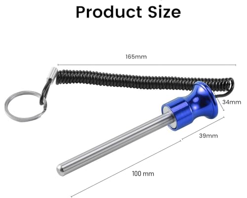Weight Stack Pin - color: Blue