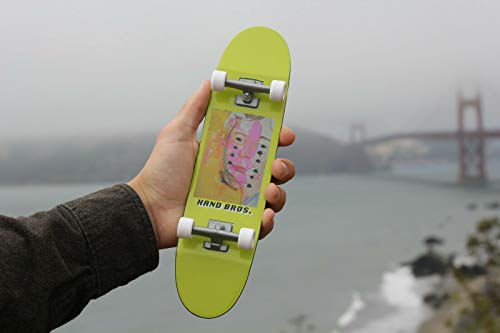 HANDBROS Handboard Skateboard 27cm 10.5 inch Tech Large Finger Toy Board W/Grip