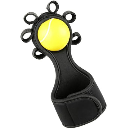 Grip Strength Ball Finger Grip Trainer Ball Tool | Finger Exercise Tool for Weightlifting Office Rock Climbing Home Fitness Gym Outdoor Workout - color: Yellow