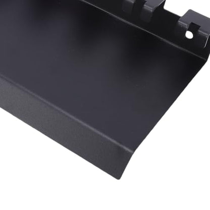 Luocute Gym Equipment Storage Rack, Wall Mounted Floating Shelf Organizer with 7 Hooks, for Workout Gear Resistance Bands Jump Ropes Lifting Belts