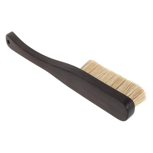 TEHAUX Climbing Chalk Brush with Ultra-Dense Fine Boar Bristles and Hardwood Handle, Outdoor Bouldering Cleaning Tool for Rock Climbers and Adventure Sports