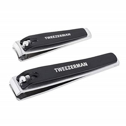 Tweezerman Combo Clipper Set Black/Stainless Steel - color: Stainless Steel