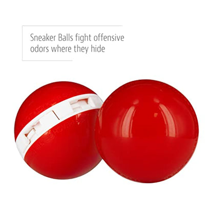 Sneaker Balls Odor-Fighting Shoe Fresheners, Eliminates Unpleasant Smells, Perfect for Sneakers, Gym Bags, Gear Bags, Drawers, Lockers, and More!, Matrix, 2 Pack - color: Matrix (Fresh & Clean), style: 2 Pack