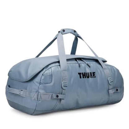 Thule Chasm Duffel bag, Weather-resistant materials, Easy packing, Converts to backpack, Internal pockets, Travel-ready - color: POND GRAY, size: 70L