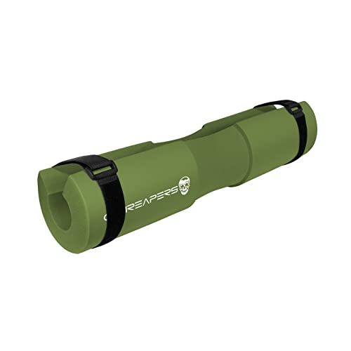 Gymreapers Barbell Squat Pad - Protective Bridge Pad For Hip Thrust, Squats, Lunges - Hip Support, Neck Protection For Bar - color: Green