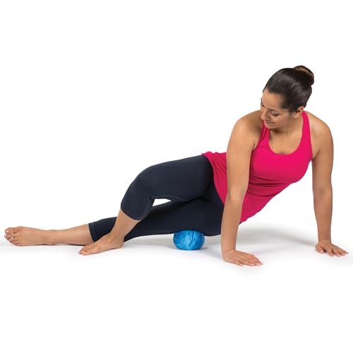 OPTP PRO Soft Release Ball – Foam Massage Ball, Soft Density, Blue, 5"