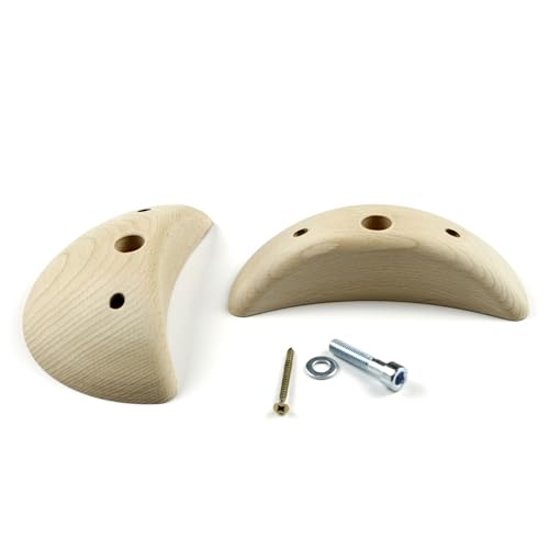 Concave Ledge | Wooden Rock Climbing Holds | for Climbing Walls