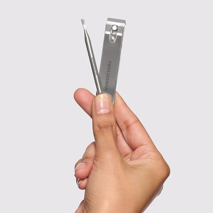 Tweezerman Extra Strength Toenail Care Kit, Clipper & Mini Cuticle Pushy - style: Toenail Clipper + Mini Cuticle Pushy