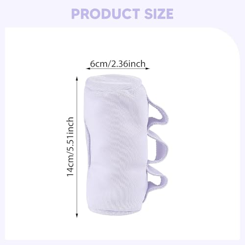 Fingers Separation Pad Finger Splitter Accessory Protector Hand Cushion for Training Exercise Adults Athlete Rock Climber - color: Light Purple