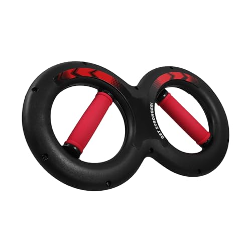 Strengthened Wrist Strength Trainer Red Hand Grip Device for Forearm Hand Exercise Multifunction Grip Strengthener for Climbers Weightlifters Training and Fitness Enthusiasts