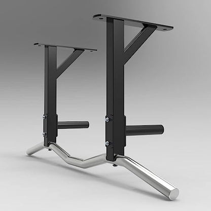 Fitness Equipment Ceiling Steel Fitness Horizontal Bar, Pull Up Bar Wall Mounted Chin Up Bar, Home Gym Strength Training Bar, Load 660 LBS